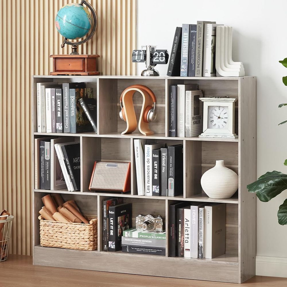 Bookshelf - LEYAOYAO Libreria a 10 cubi con