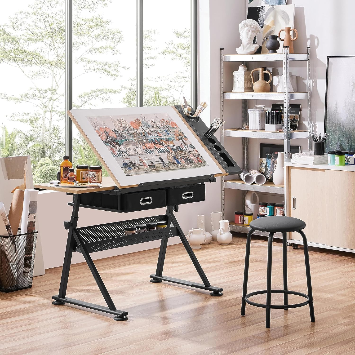 Tavolo da Disegno Regolabile c - Office Stool recensione e prezzo