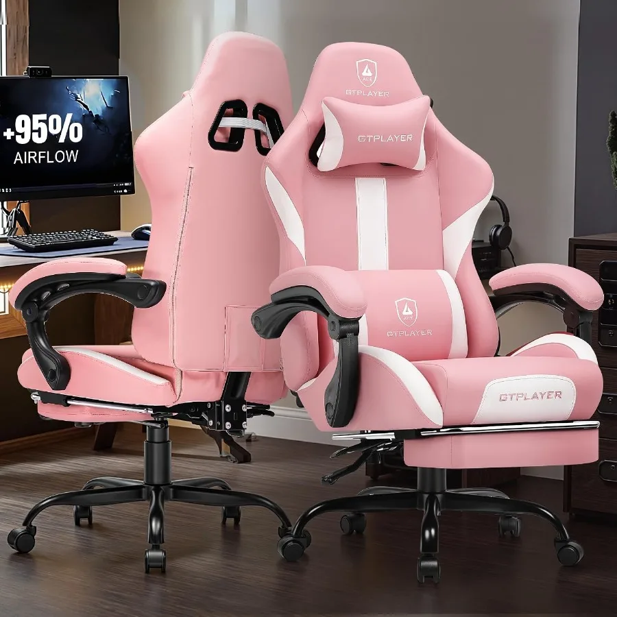 Sedia da gaming con poggiapied - Office Chair Cushion recensione e prezzo