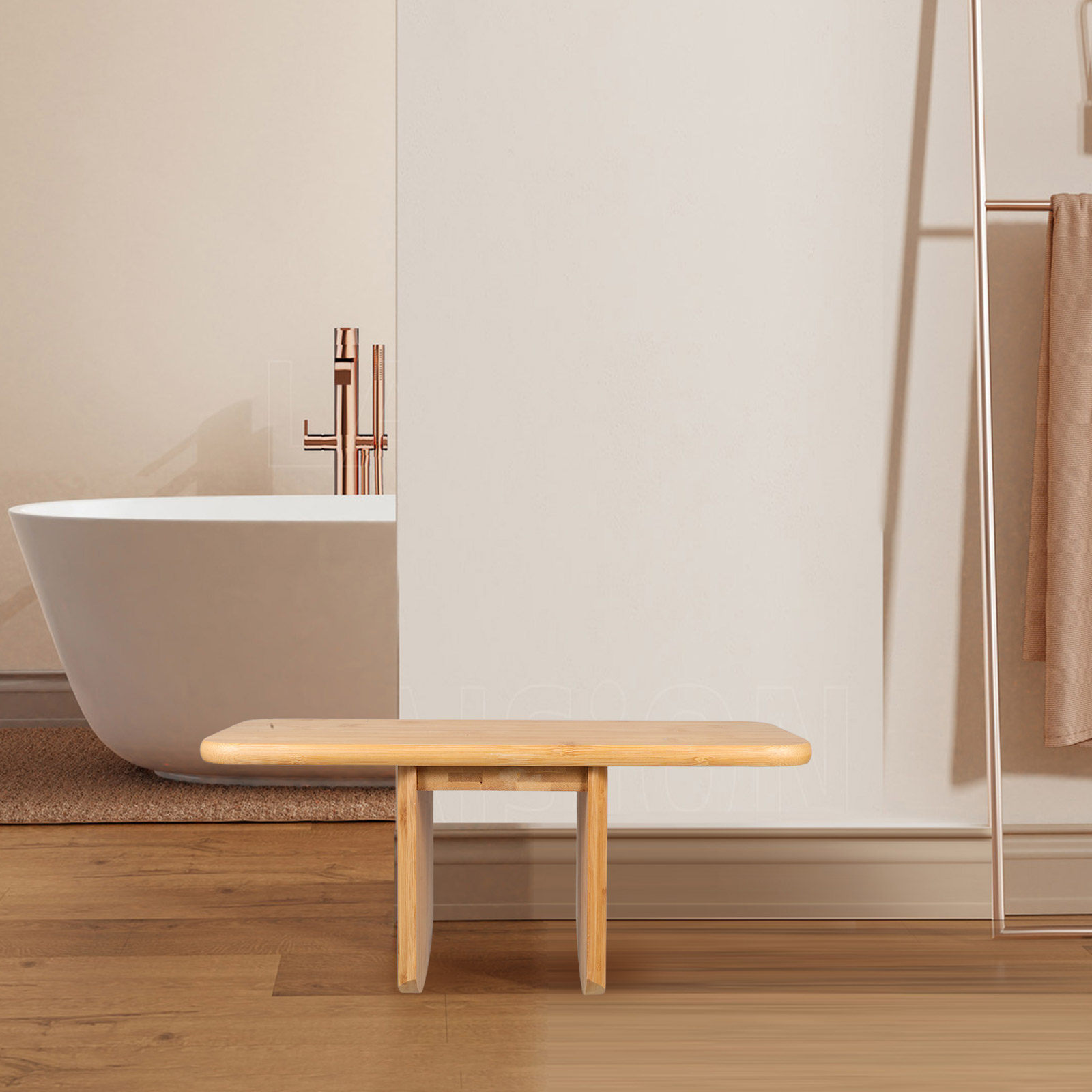 Sgabello in Bambù Portatile, S - Office Stool recensione e prezzo